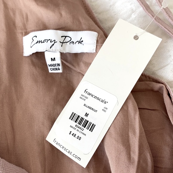 NWT Mauve Spaghetti Strap Flowy Dress w/ Pockets!! || Medium - Picture 6 of 6